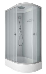 Душевая кабина Niagara NG-3324-14L 120x80см серебро/матовое