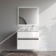 Тумба с раковиной Am.Pm Sense M7B-FUX0802WG-WCC0802WG 80 см белый