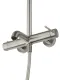 Душевая стойка Wonzon & Woghand Stick WW-88739017-BN брашированный никель