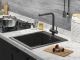 Смеситель для кухни Paulmark Skalen Sk213020-418 чёрный металлик