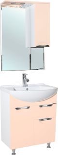 Тумба под раковину Bellezza Альфа 55см бежевая 00000005236 Тумба под раковину Bellezza Альфа 55см бежевая 00000005236