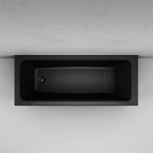 Акриловая ванна Am.Pm Gem W90A-170-070B-A 170x70см чёрный матовый