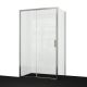 Душевой уголок WasserKRAFT Tauber 64S06 120x80 см профиль никель стекло прозрачное