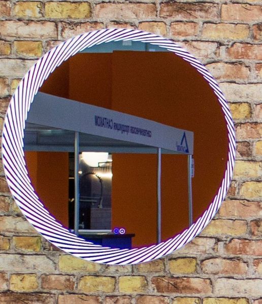 Зеркало с подсветкой и функцией антизапотевания Art&Max Sculpture 77см AM-Scu-D770-DS-F-H Зеркало с подсветкой и функцией антизапотевания Art&Max Sculpture 77см AM-Scu-D770-DS-F-H