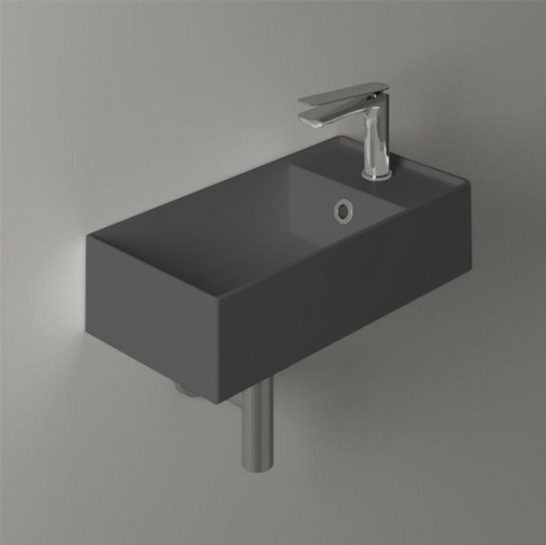 Раковина SIMAS AGILE AG50 antracite  matt*1  черная 50 см
