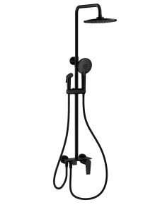 Душевая стойка Wonzon & Woghand WW-A30874-MB чёрный матовый