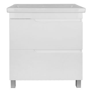 Тумба с раковиной Azario Kantri CS00097252 70 см белый глянец