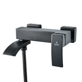 Смеситель для ванны Rose R1552H чёрный матовый Смеситель для ванны Rose R1552H чёрный матовый