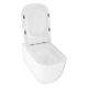 Унитаз подвесной Azario Riano AZ-2808E безободковый торнадо белый