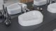 Раковина Whitecross Moonstone C 0729.050035.100 50см белый глянец