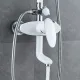 Душевая стойка Shevanik S9836F белый/хром