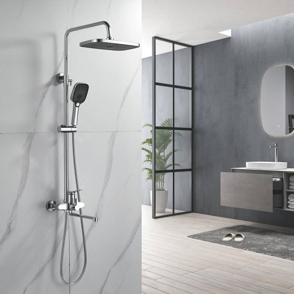 Душевая стойка Shevanik S6236 хром Душевая стойка Shevanik S6236 хром
