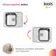 Кухонная мойка IDDIS Strit STR58SDi77S с сифоном 58см сталь