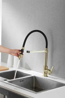 Смеситель для кухни Rose R133Q бронза Смеситель для кухни Rose R133Q бронза