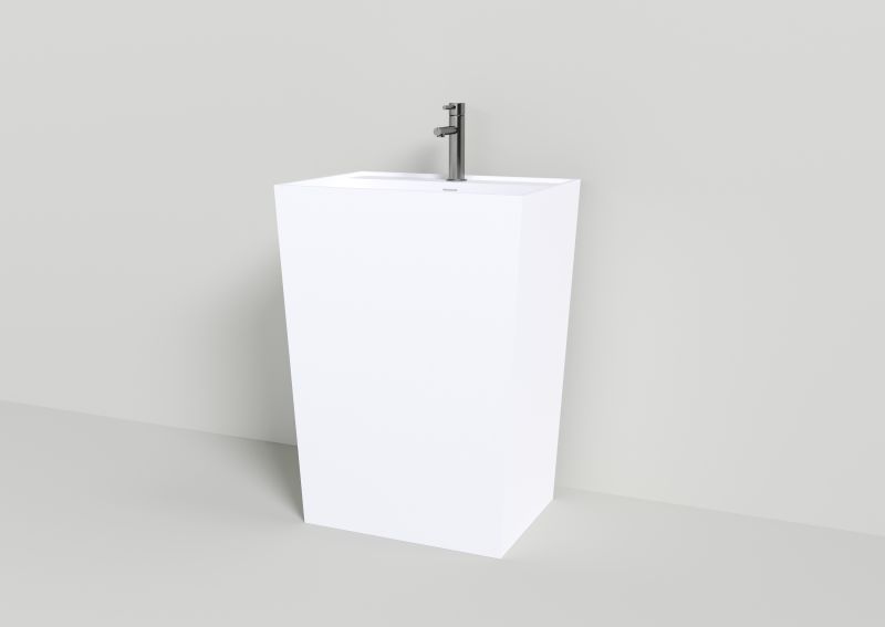 Напольная раковина NT Bagno Padova NT406 60см белый матовый