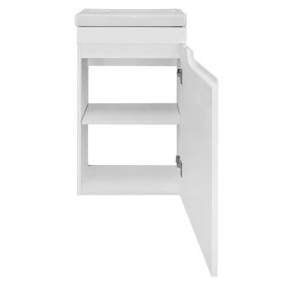 Тумба с раковиной Azario Kantri CS00097245 правая 45 см белый глянец