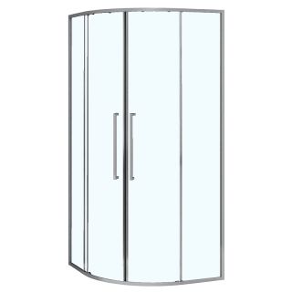 Душевой уголок Azario Shanghai AZ-S43-90-MGR-CL 90x90 см профиль графит матовый стекло прозрачное