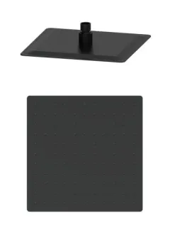 Верхний душ Wonzon & Woghand WW-88DP02-MB 30 см чёрный матовый