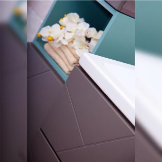 Тумба под раковину Бриклаер Кристалл 4627125414527 70 см ясень анкор темный/графит Тумба под раковину Бриклаер Кристалл 4627125414527 70 см ясень анкор темный/графит