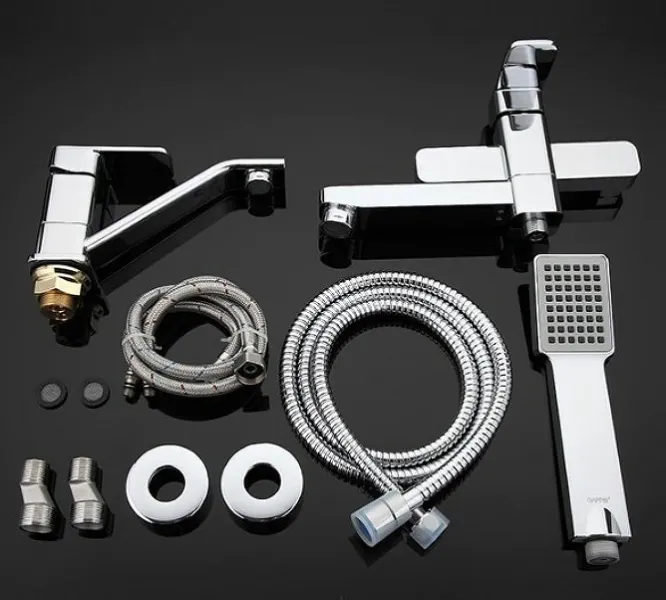 Комплект смесителей 3 в 1 Gappo G2898 хром