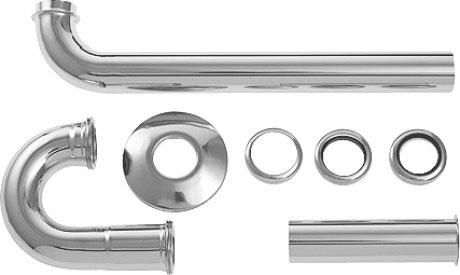 Трубчатый сифон для раковины Duravit 0050260000 Хром Трубчатый сифон для раковины Duravit 0050260000 Хром