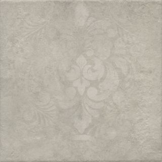Керамогранит Kerama Marazzi KM4040G0061N Хадду серый светлый матовый декорированный 40.2x40.2x0,8