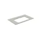 Столешница для полувстраиваемых раковин Kerama Marazzi Про Чементо KM6012G0501RP80Ir2 80 см серый светлый натуральный