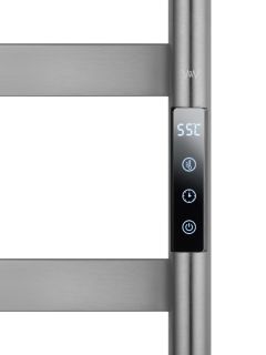 Полотенцесушитель электрический Wonzon & Woghand Bremen WW-A207-GM 47x180 см тёмный графит