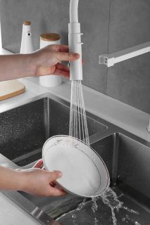 Смеситель для кухни Rose R133C белый Смеситель для кухни Rose R133C белый