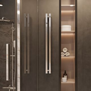 Полотенцесушитель электрический Indigo Стайл 2 ПРО LSPRE90-8Rt 8x90 см хром