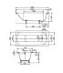 KALDEWEI SANIFORM PLUS 372-1 Standard Стальная ванна 160х75 KALDEWEI SANIFORM PLUS 372-1 Standard Стальная ванна 160х75