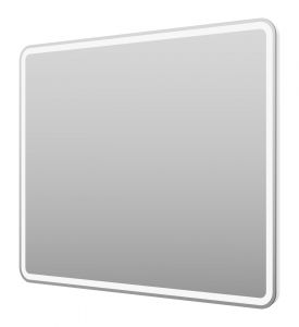 Зеркало с подсветкой Misty 3 Неон 100см с сенсором на корпусе белый