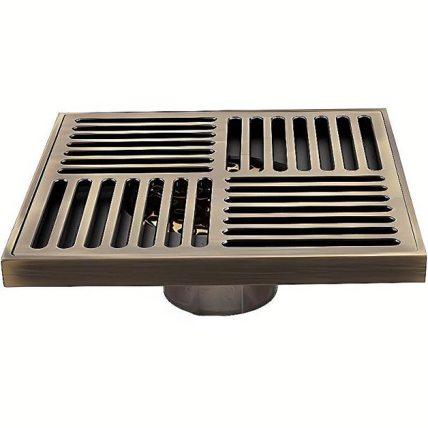 Душевой трап Gappo G81501-4 бронза