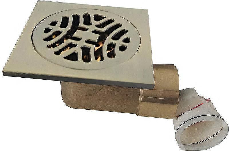 Душевой трап Gappo G81006-4 бронза