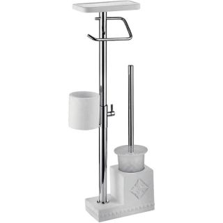 Многофункциональная стойка Gappo G902-1 белый/хром Многофункциональная стойка Gappo G902-1 белый/хром