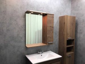 Тумба Runo Палермо 70 напольная под умывальник Teffy 70 (00-00004157)