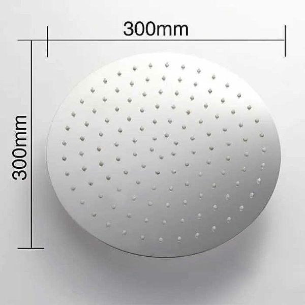 Верхний душ Gappo G29 30 см хром