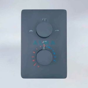 Душевой комплект ALMAes Weber TVZ-0808 чёрный матовый