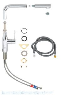 Смеситель для кухни Grohe Essence 30270000 Хром Смеситель для кухни Grohe Essence 30270000 Хром