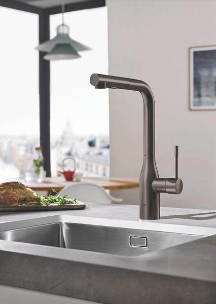 Смеситель для кухни Grohe Essence  30270AL0 графит