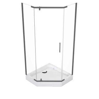 Душевой уголок Triton Дека -Графит Щ0000073926 100x100 см профиль графит стекло прозрачное