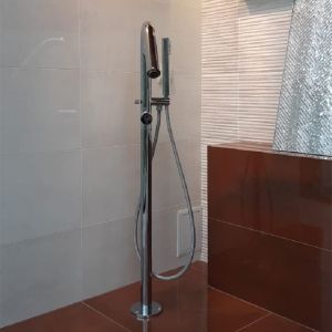 Напольный смеситель для ванны Paini Cox 78CR136 хром