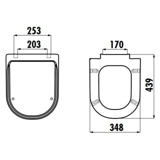 Крышка-сиденье Creavit Antik KC0303.01.03.00E белый/золото