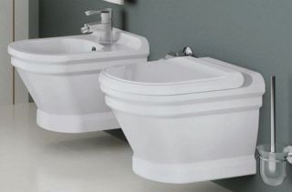 Подвесное биде Creavit Antik AN510-00CB00E-0000 белый