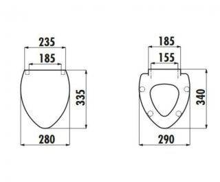 Крышка-сиденье Creavit Cocuk KC0802.01.0000E дюропласт