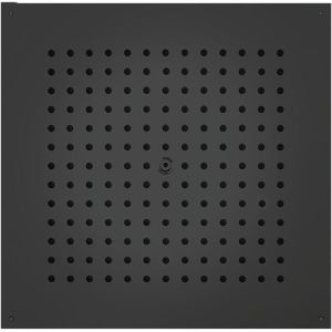 Верхний душ Bossini Dream Cube Flat H38459.073 47 см чёрный матовый