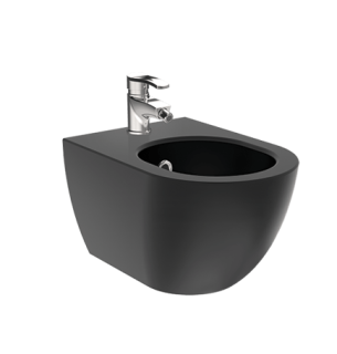 Подвесное биде Creavit Free FE510-00AM00E-0000 антрацит матовый