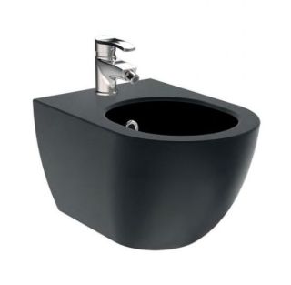 Подвесное биде Creavit Free FE510-00SM00E-0000 чёрный матовый