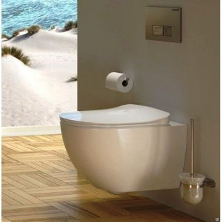 Подвесной унитаз Creavit Free FE322-11CB00E-0000 безободковый белый