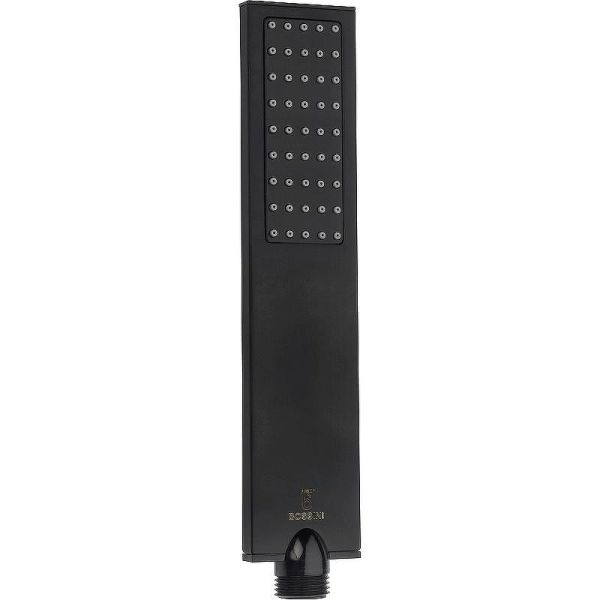 Душевая лейка Bossini Flat One B00270.073 чёрный матовый